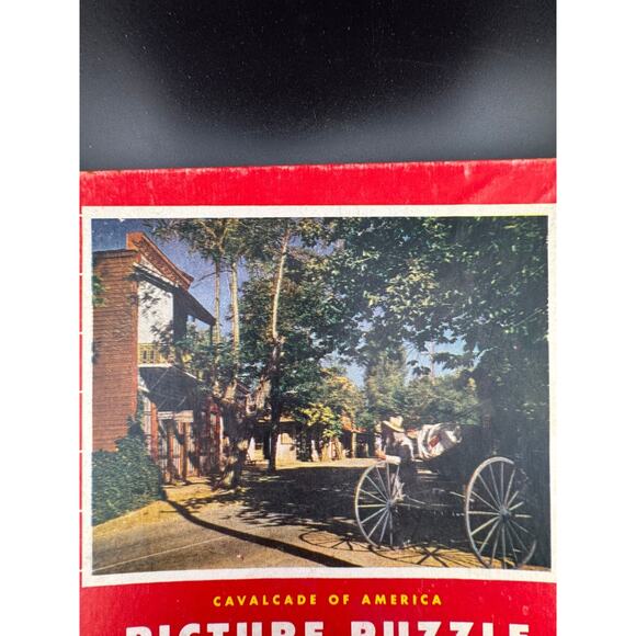 Vintage Playtime House Puzzle - Ghost Town - Picture 2 of 8